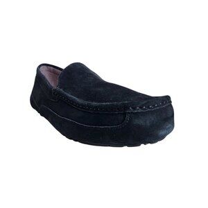 UGG | Shoes | Ugg Alder Suede Slippers In Black Mens Size 1  display picture 1